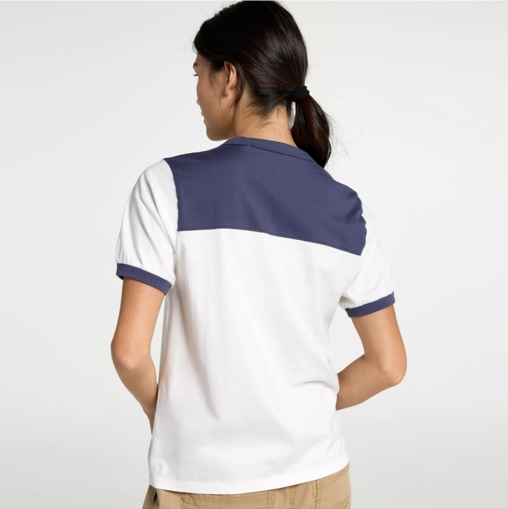 Pike's Peak Alpine Design Ringer Tee Shirt - Picture 2 of 10